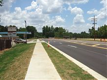 Siwell Road after construction