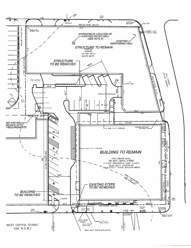 King Edward Hotel revitalization drawing