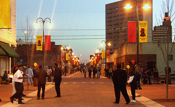 Farish Street at dusk